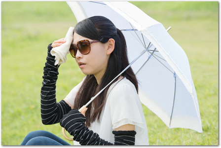 夏の肌荒れしていませんか？